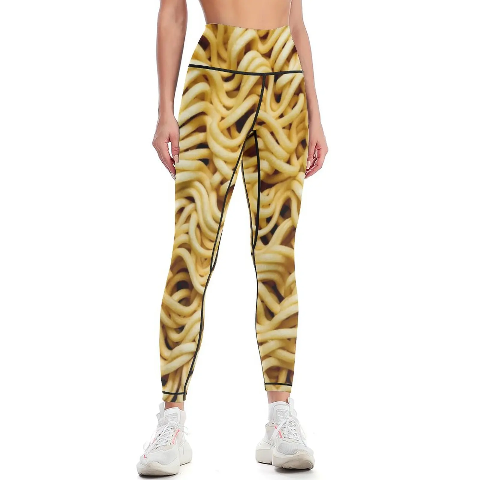 

Ramen Mania - All Over Instant Noodle Leggings sports shirts gym active wear Women's fitness Womens Leggings