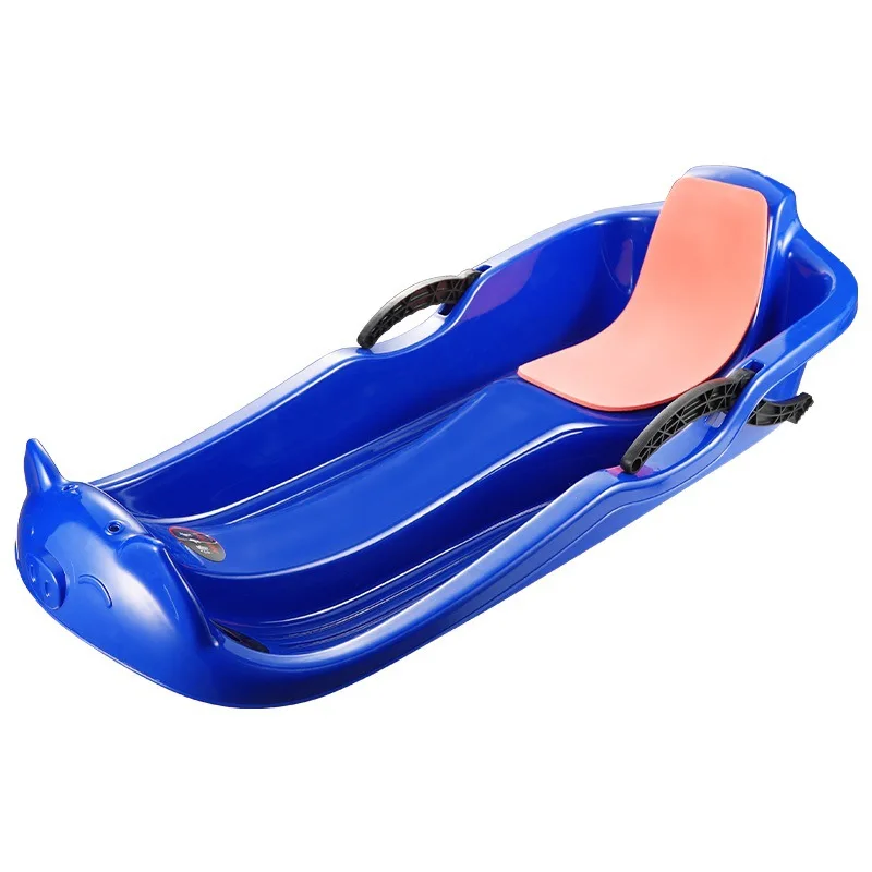 

Grass board children's thickened new wear-resistant sand board high backrest double snowboard grass sled car