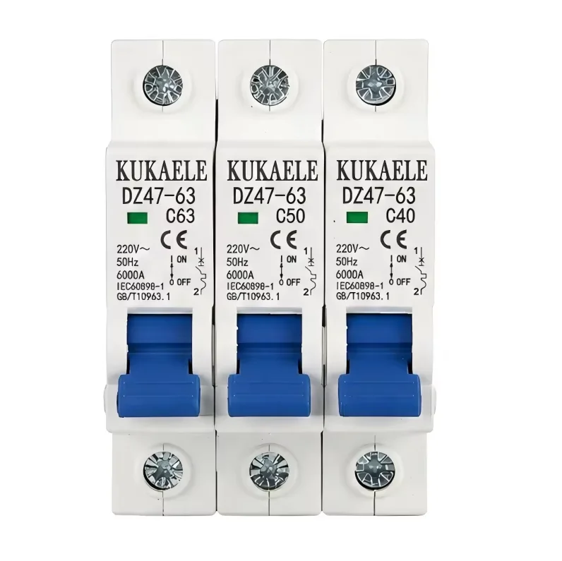 Miniature Circuit Breaker MCB Circuit Breakers Main Switch Automatic Switch Electric Components Industrial Controls