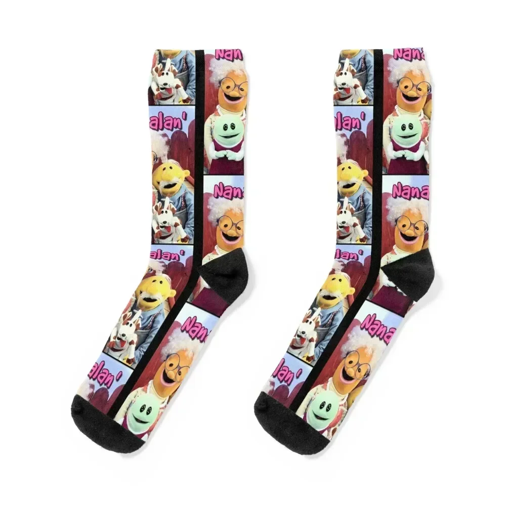 

Nanalan Family Socks crazy designer anime hip hop Mens Socks Women's