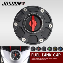 Keyless Quick Release Motorcycle Tank Fuel Cap Gas Case For Aprilia RS660 Tuono 660 RS125 RS250 RSV1000 Shiver 750 Accessories