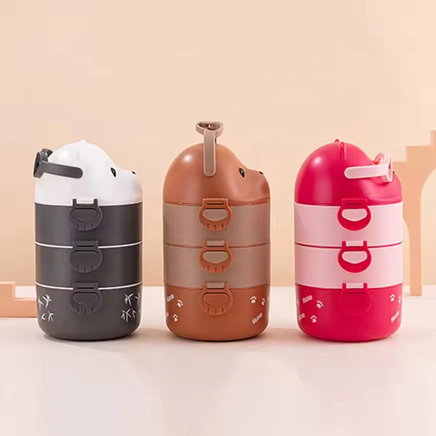 Factory Wholesale Hot Selling Stainless  Bento Boxes Lunch   Thermos Sets Thermal Tin Lunch  For