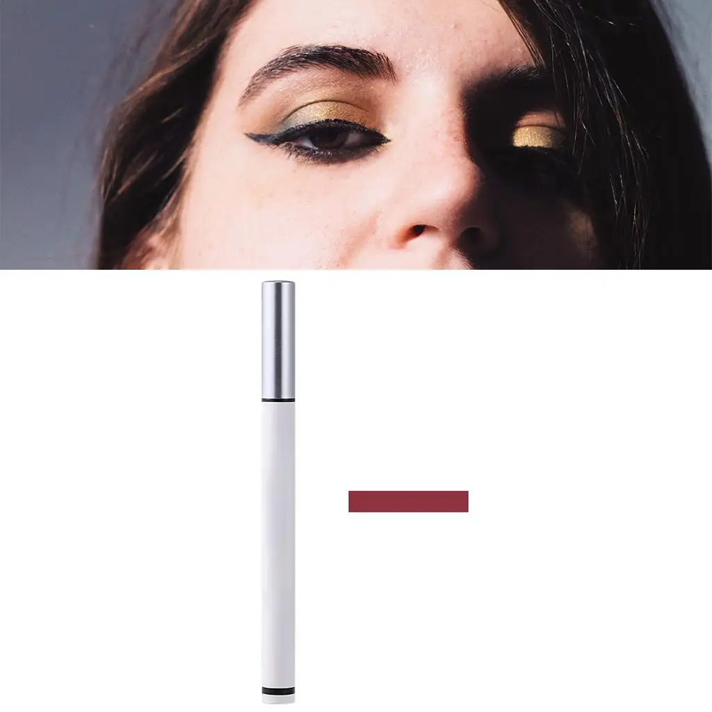 Stylo Eyeliner multicolore liquide, imperméable, anti-taches, séchage rapide, effet mat pour femmes, beauté des yeux