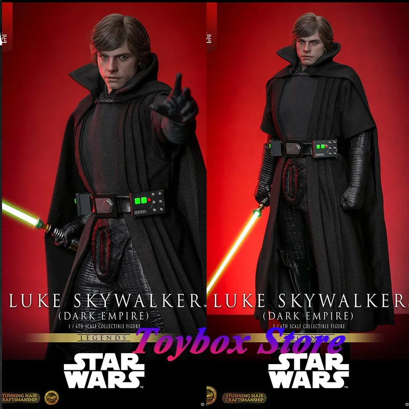 

HOTTOYS HT CMS020AE 1/6 Dark Empire Luke Skywalker Action Figure Star Wars Movie Original 12" Delicate Male Figurine Gifts