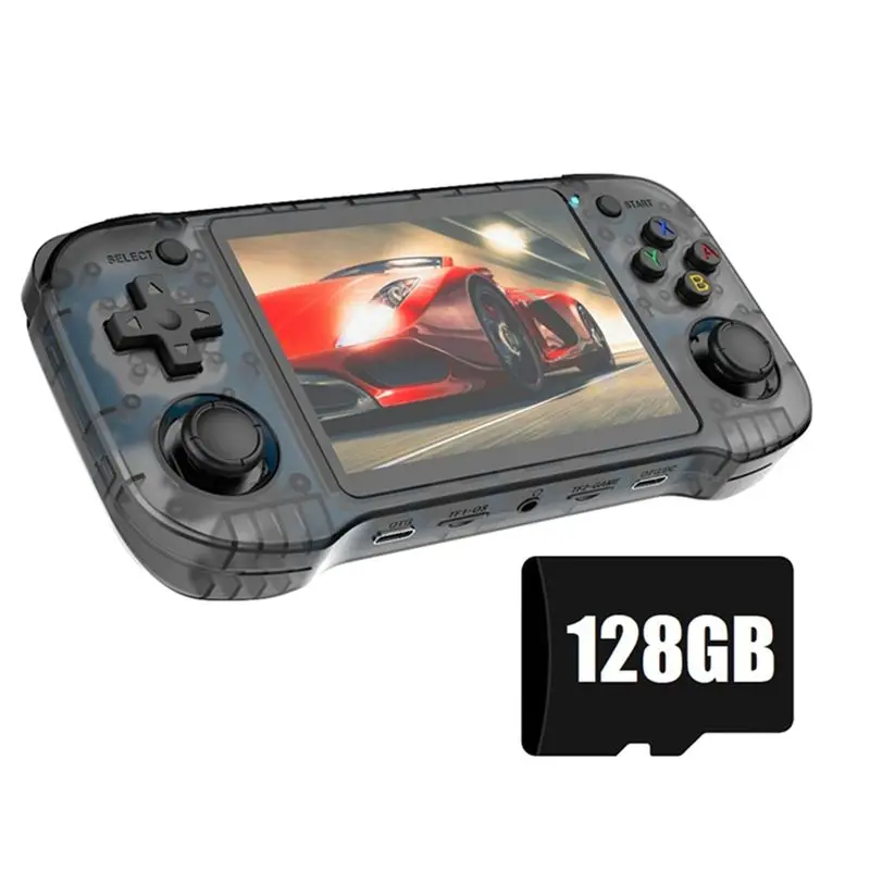

Портативная игровая консоль AU61-R46H с экраном 4,2 дюйма, 128 ГБ, 20000+ игр, поддержка 10+ эмуляторов, геймпад