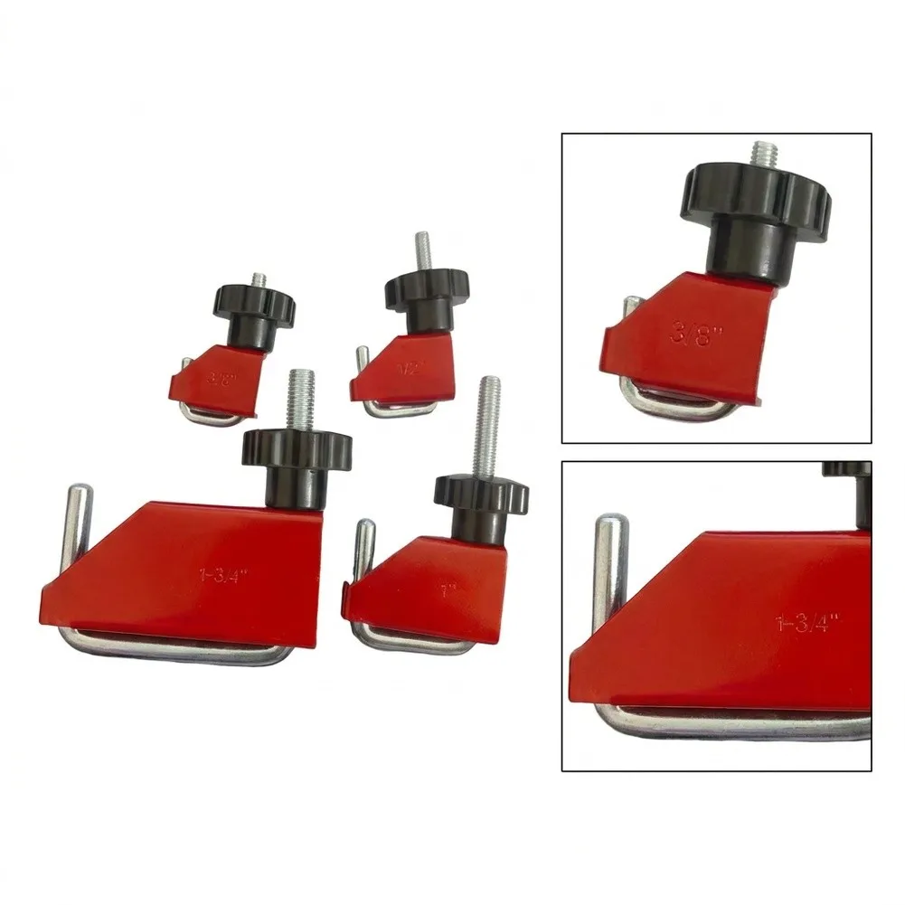Hose Clamp Pliers Set 4 pcs for Efficient Tubing Work Compatible with 3/8 in 1/2 in 1 in 1 3/4 in Oil Pipe Clamps