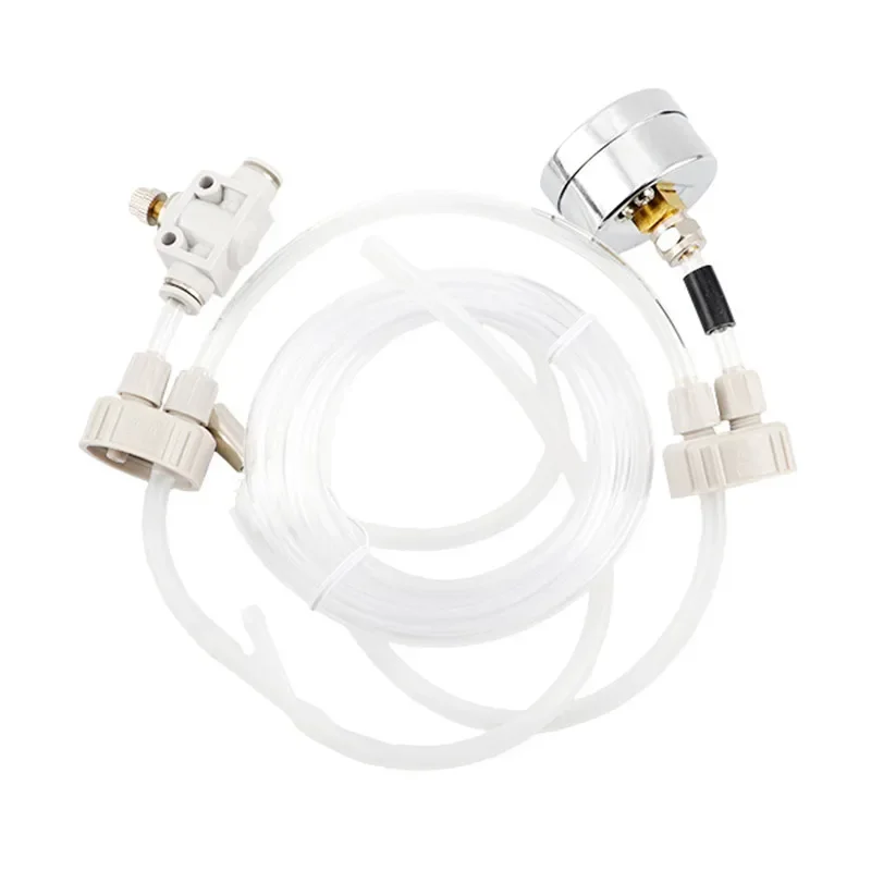 CO2 Generator Aquarium Planted Tank CO2 System Kit Generator Valve Bottle Reaction for Aquarium Moss Plant