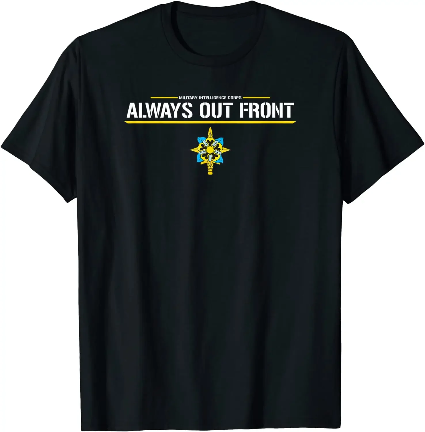 Army Military Intelligence Corps T-Shirt 100% Cotton O-Neck Short Sleeve Summer Casual Mens T-shirt Streetwear