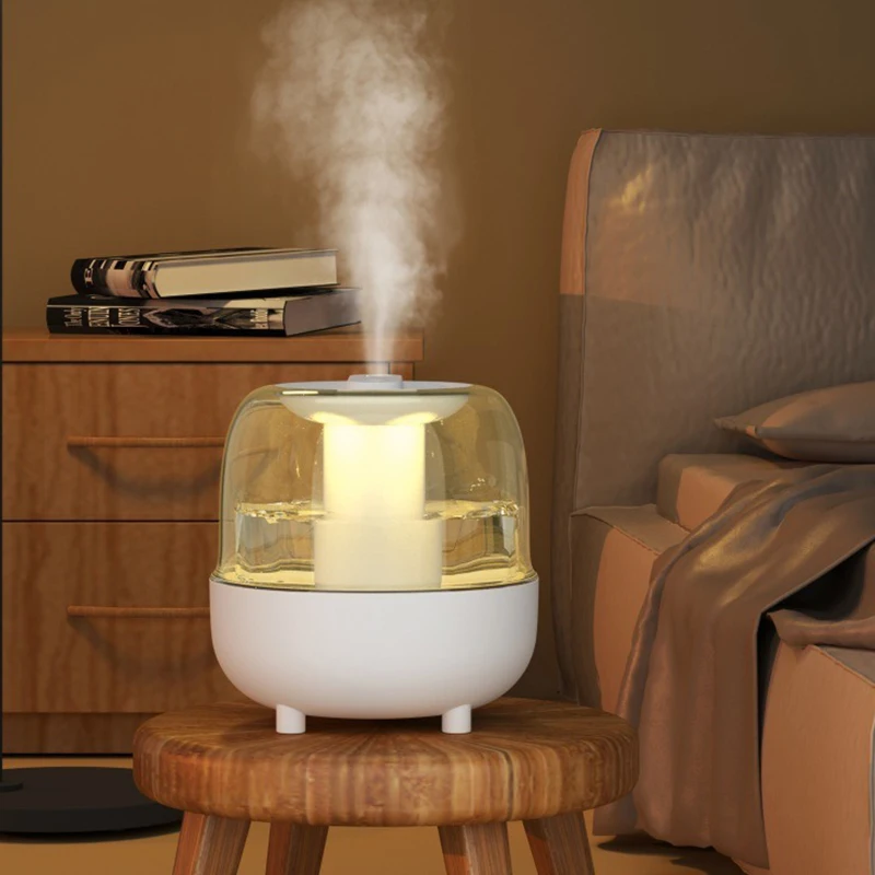 New 5L large capacity humidifier usb double fog spray low noise home bedroom office night light