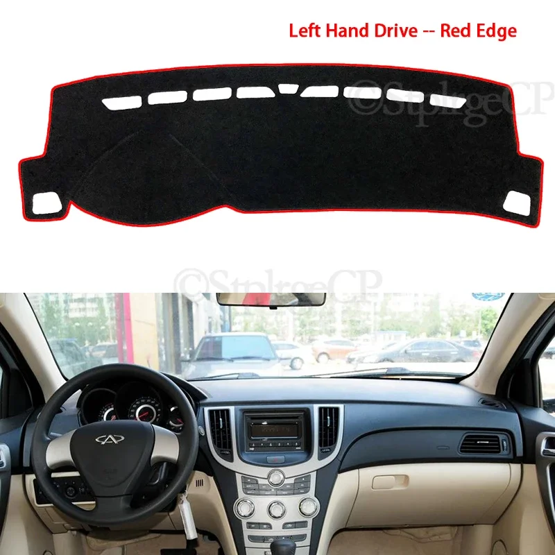 Anti-Slip Mat Dashboard Cover Pad Sunshade Dashmat Accessories A3 J3 ChanceNiche Cielo Skin Sport Tengo for Chery M11 2010-2015