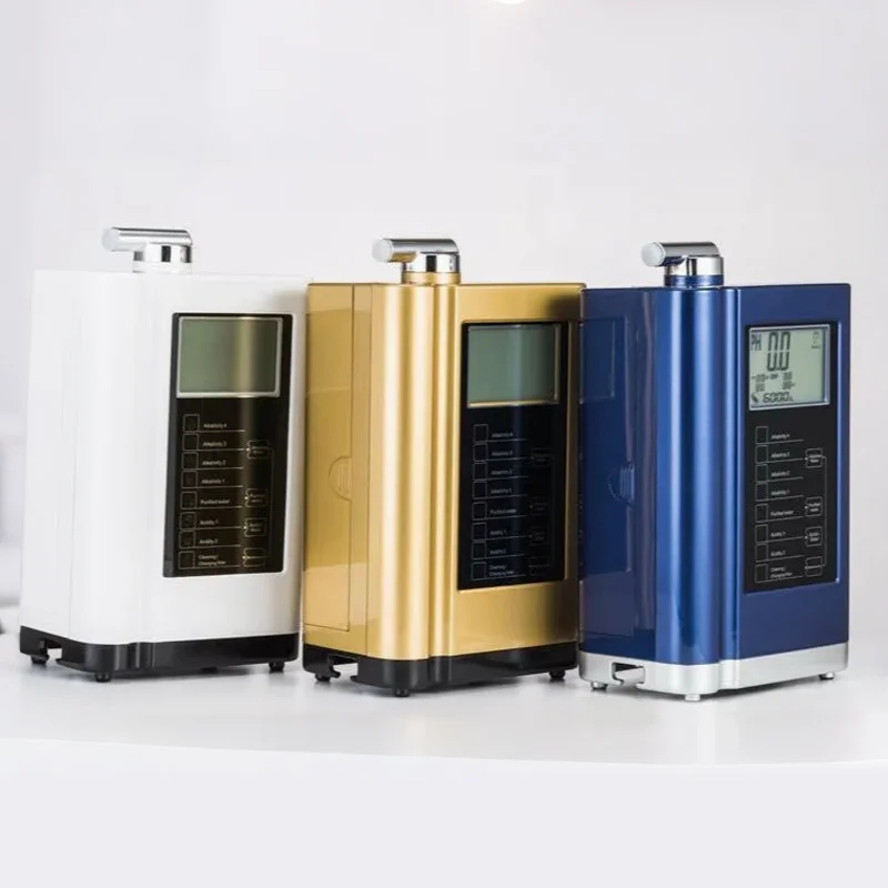New Kangen Alkaline Water Machine Household Water Ionizer Alkaline Hydrogen Generator 5 plates with Titanium Platinum Coating