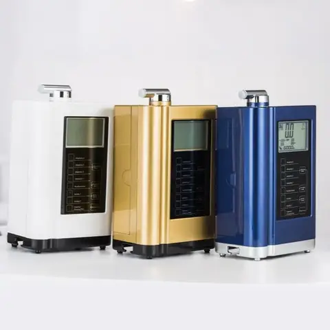 New Kangen Alkaline Water Machine Household Water Ionizer Alkaline Hydrogen Generator 5 plates with Titanium Platinum Coating