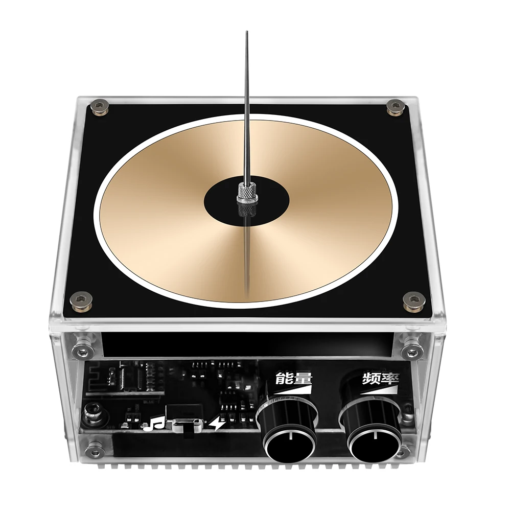 ل تسلا لفائف المتكلم بلوتوث-متوافق الموسيقى عالية الطاقة الجهد نبض مولد كهربائي قوس الاصطناعي البرق المتكلم