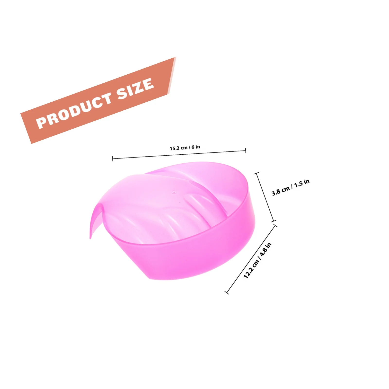 Bol de manucure 3 pièces, conteneurs de trempage des ongles, matériau supérieur, dissolvant de polissage, expérience Spa, bol de trempage des ongles, bols de trempage de manucure