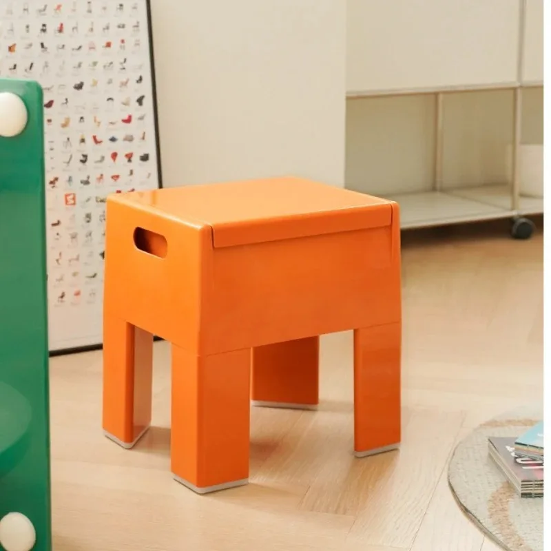 Bench Storage Ottoman Nordic Minimalist Shoe Bench Entryway Storage Stool Padded Seat Hidden Storage Waterproof Patio Foldable