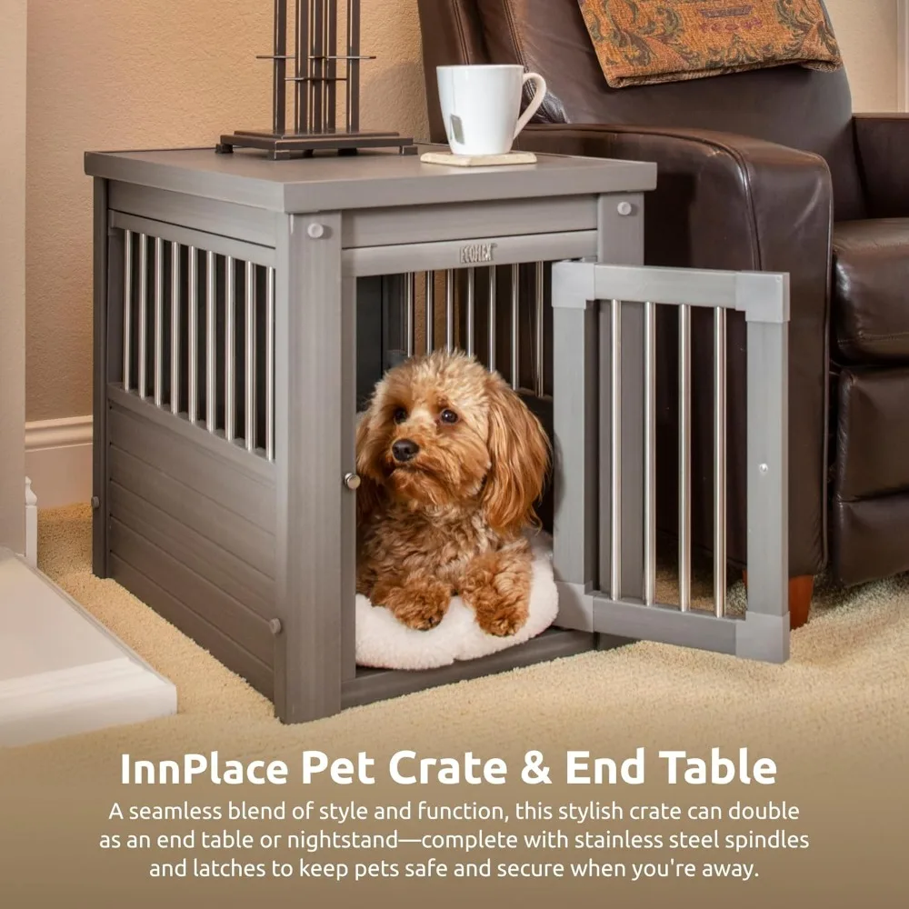 

Ящик/стол для домашних животных ecoFLEX, маленький, серый, модель: EHHC405S