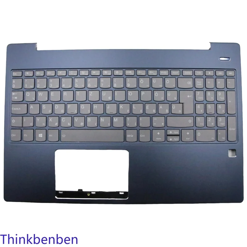 

HU Hungarian Blue Keyboard Upper Case Palmrest Shell Cover For Lenovo Ideapad S540 15 15IWL 15IML 5CB0U42611