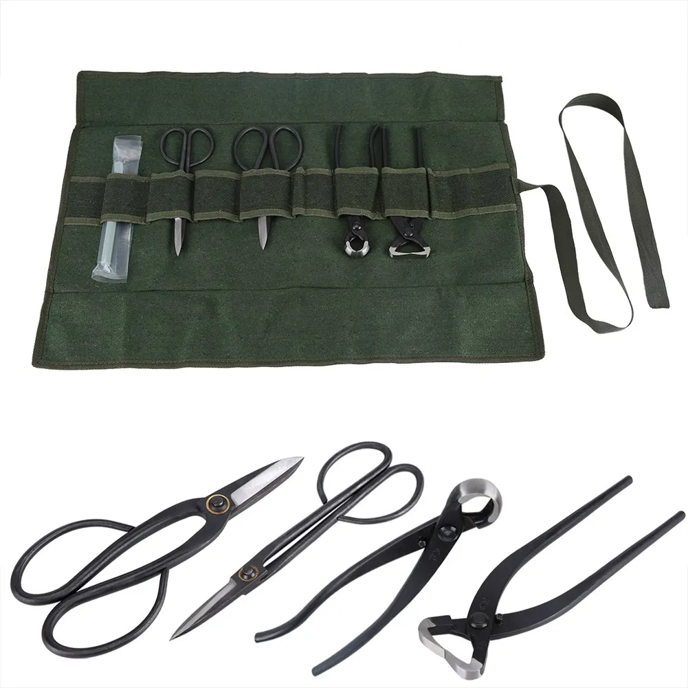 branch-pruning-set-made-of-high-forging-steel-hard-durable-built-in-canvas-storage-bag-easy-to-store-carry-garden-trimming-tool