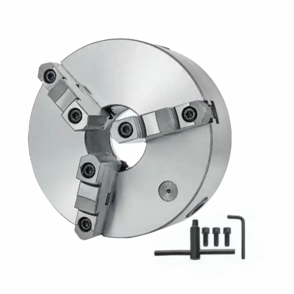 Numerical control lathe 80/100/125/130/160/200/250 mm size three-jaw self-centering chuck