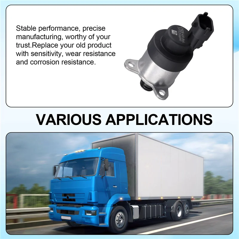 0928400844 مضخة الديزل منظم ضغط الوقود مدخل صمام التحكم في القياس لكاماز داف الكمون 0445020089-PZZW