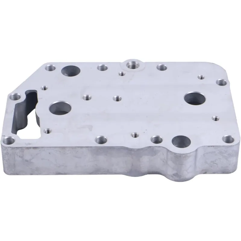 

R504283 для двигателя 4045 3029, корпус масляного радиатора E130 E140, корпус масляного радиатора, экскаватор