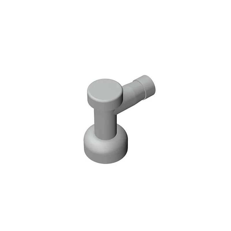 50 Stück Puzzle-Teile 4599 Armatur 1x1 Bausteine mit Loch im Düsenende DIY Spielzeug Kindergeschenke Dropshipping – Detail 7