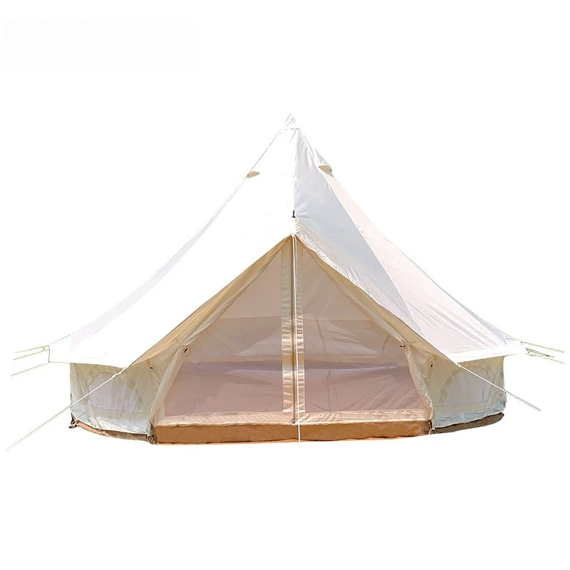 Light luxury cotton Oxford yurt Outdoor camping Multi-person team building Removable barracks Camp tents