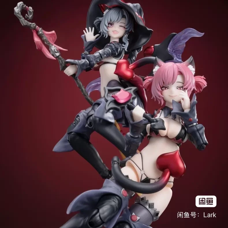 

IIn Stock CiyuanJuxiang Hoshikawa Neco Witch Apprentice Dimensional Concreteness 1/12 16cm Figures Beautiful Girl Model Toys