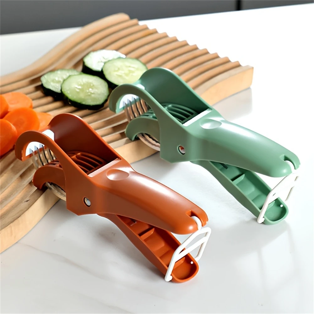 

Multi Functional Fruit Vegetable Slicer Stainless Steel Blade Cucumber Ham Slices Carrot Kitchen Camping Portable Slicer Tool