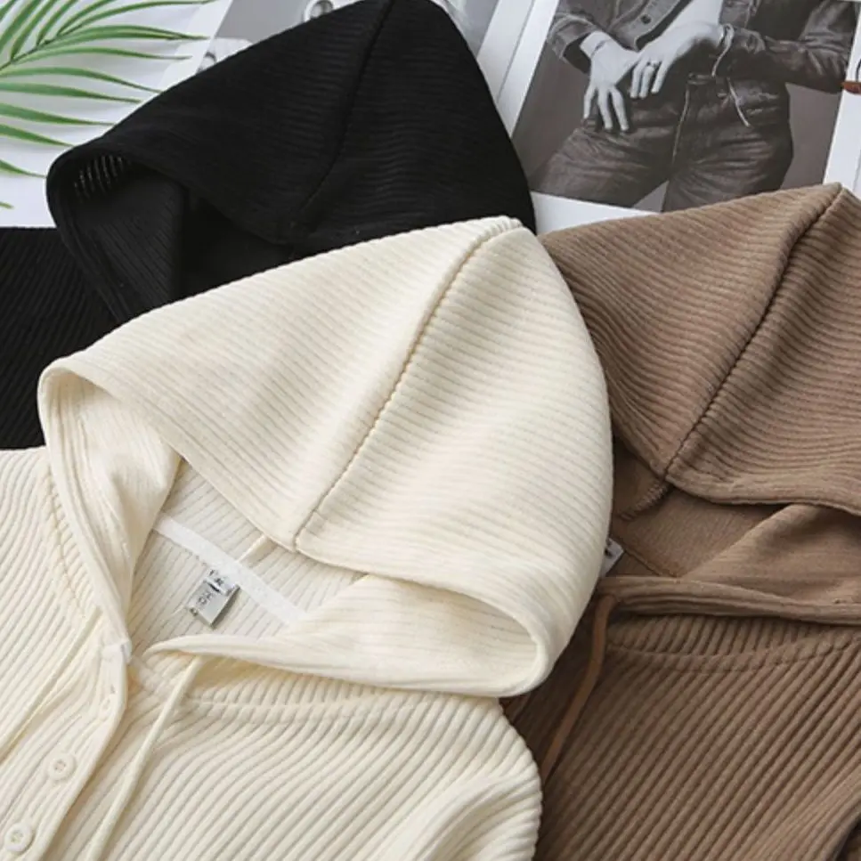 Women's Spring Fall Hoodie Loose Fit Flattering Tummy Control Lazy Chic Irregular Sweatshirt Jacket