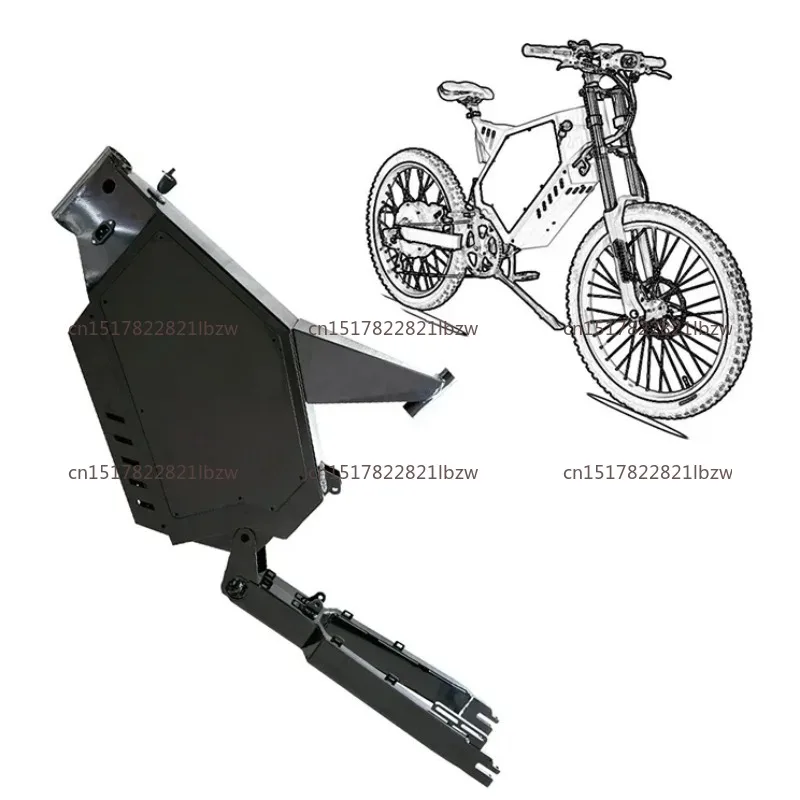 Factory Wholesale Electric Bike Steel Frame Bomber  Frame For 3000w 5000w 8000w
