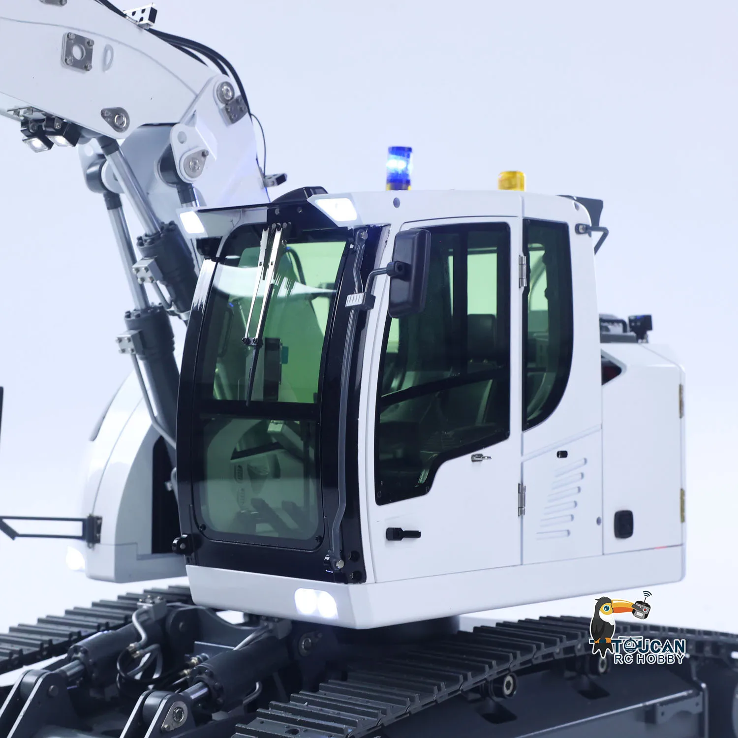 

LR914 1/14 Экскаватор с дистанционным управлением RC Гидравлический экскаватор Flysky ST8 Радио 5-канальные клапаны Бесщеточный привод Мотор Освещение Зарядное устройство RTR Игрушка