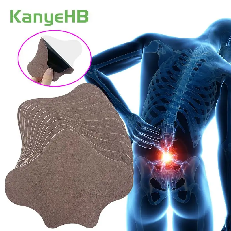 

12Pcs=1Bag Back Patch Wormwood Extract Lumbar Spine Body Joint Pain Relieve Medical Sticker Muscle Neck Arthritis Plaster W016