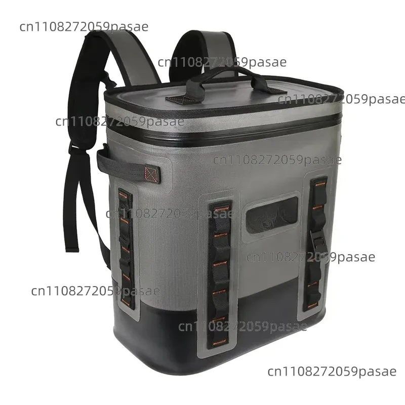 Outdoor camping leak-proof soft edge cooler backpack waterproof insulation backpack cooler large bag