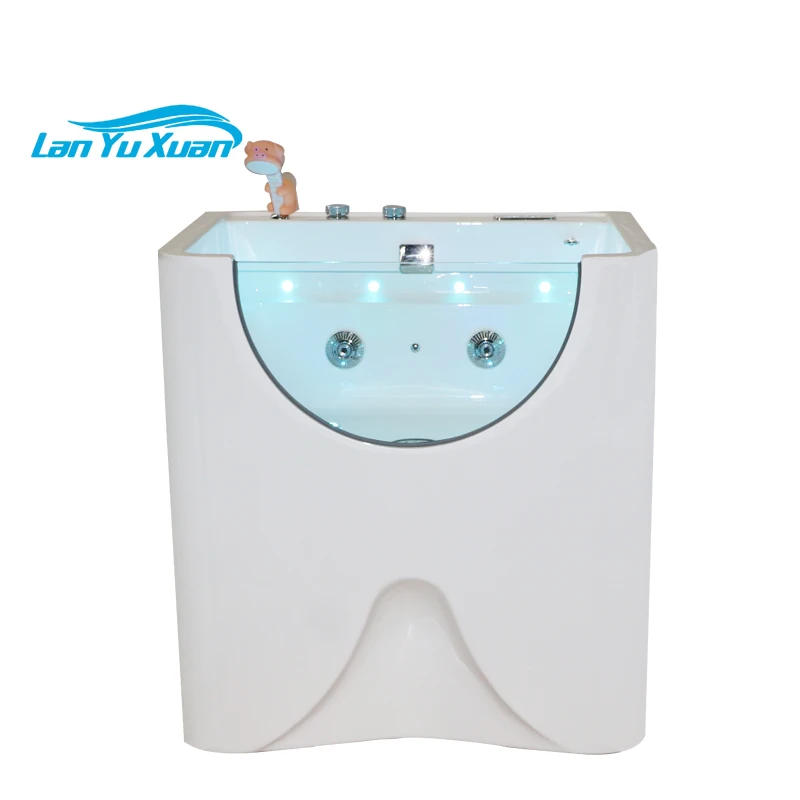 Small size multifunction dog pet bath ozone massage spa bathtub wash massage tub spraying pet wash tubs