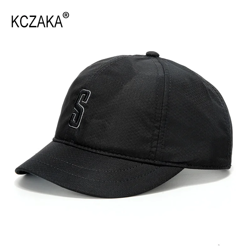 Summer Mens Letter Short Brim Baseball Cap Unisex Spring Outdoor Quick Dry Sports Polyester Snapack Caps Umpire Dad Hats