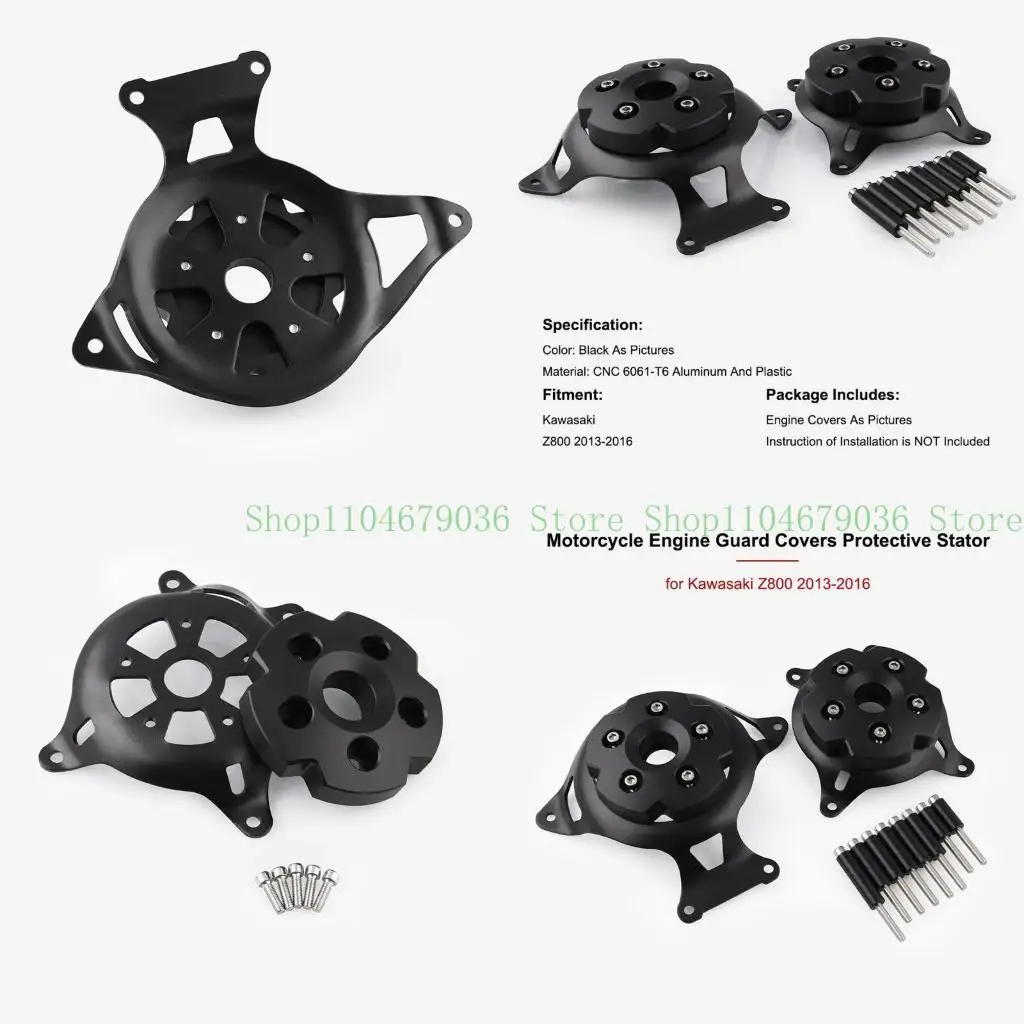 

652F Fits for Kawasaki Z750 Z800 Motorcycle Engine Cover Stator for Case Crash Slider