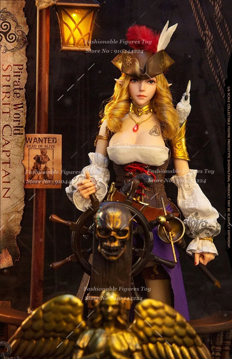 War Story WS018 1/6 Women Soldier Beauty Pirate Elf Spirit Captain Girl Full Set 12Inch Action Figure Model Collection