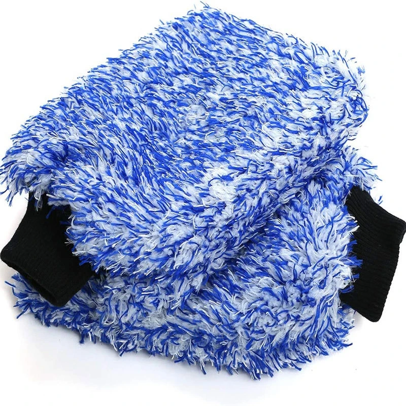 

Plush Car Wash Mitt Microfiber Thick Car Cleaning Mitts Auto Car Wash Accessories Car Cleaning Tools dusting gloves