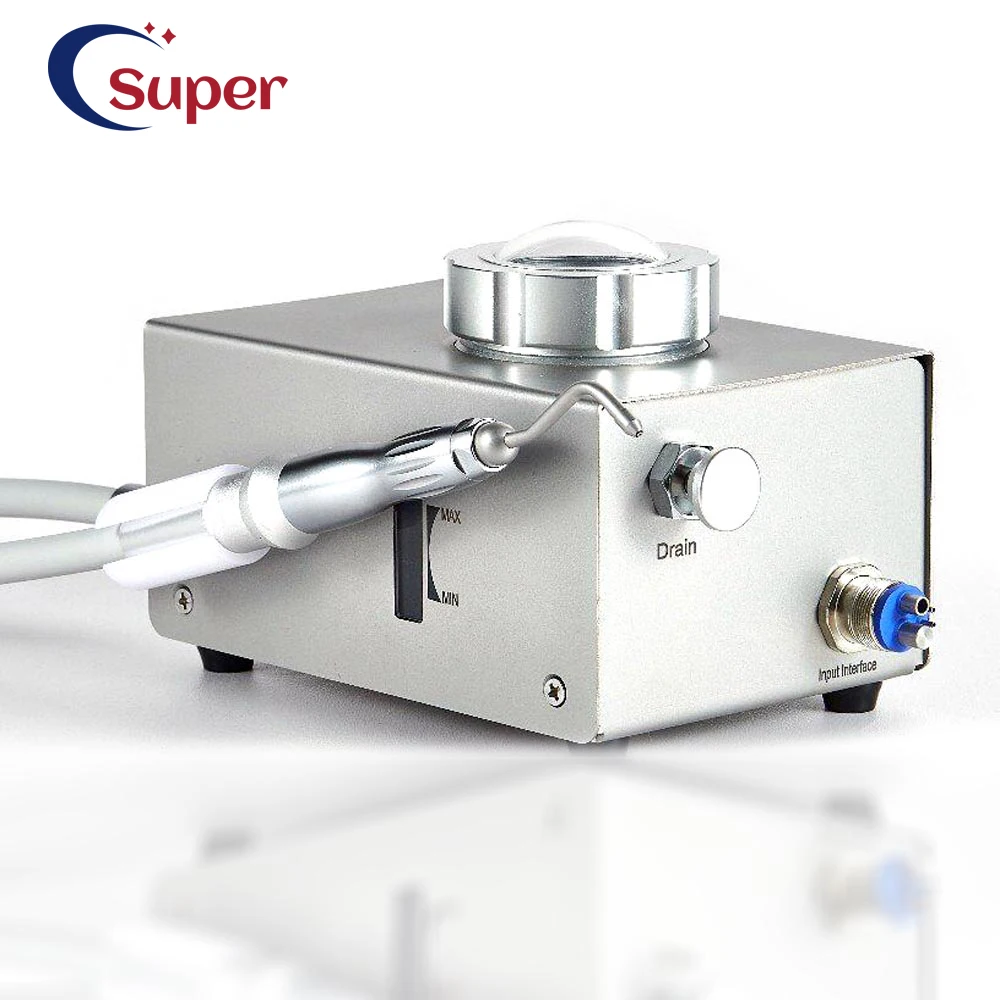 

New style 1 set Dental Lab Cleaning Air Water Prophy Polishing Sandblasting Machine Water Vapor Separation 2 hole/ 4 holes