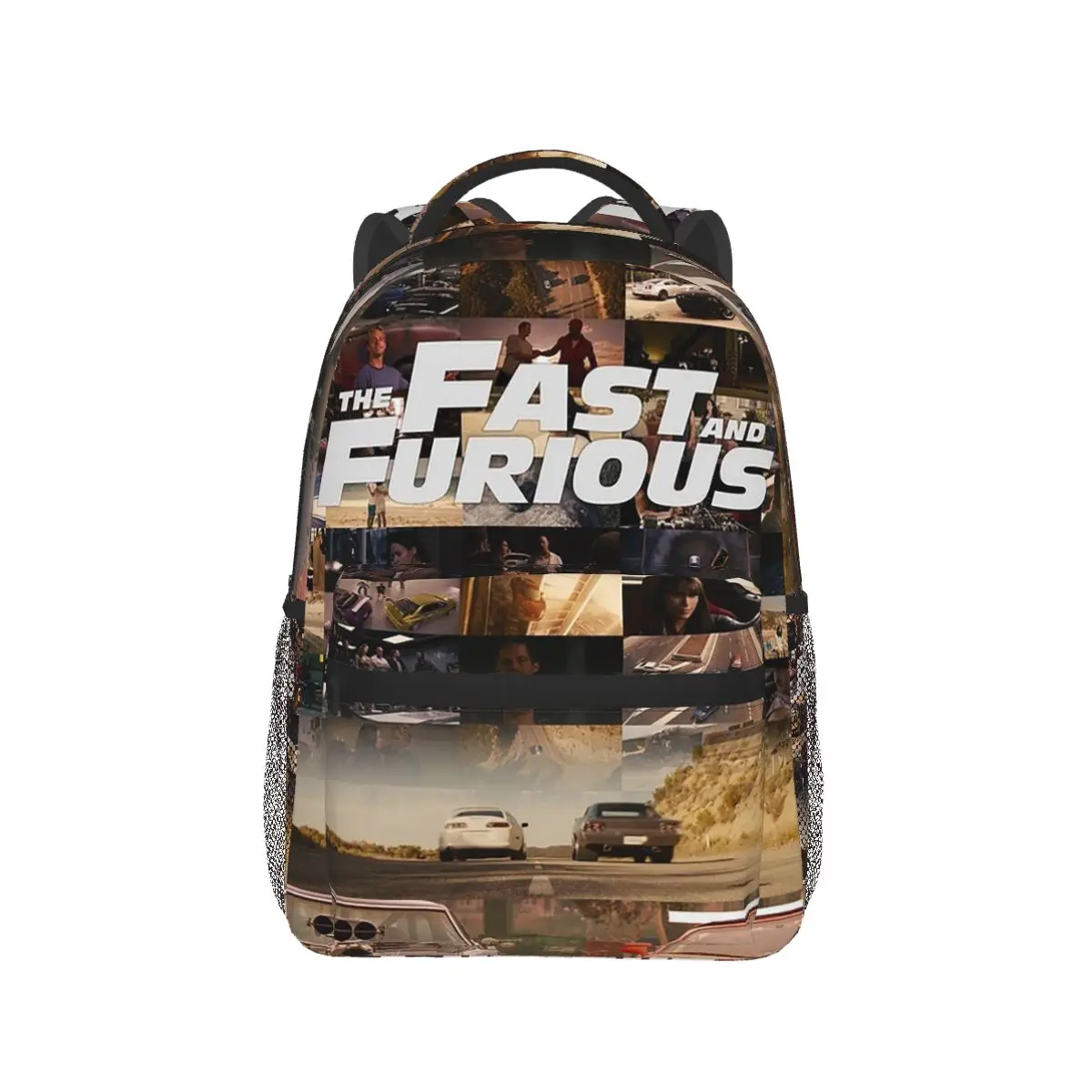 Fast And Furious - Legends - Tribute Backpacks Boys Girls Bookbag Children School Bags Cartoon Travel Rucksack Shoulder Bag