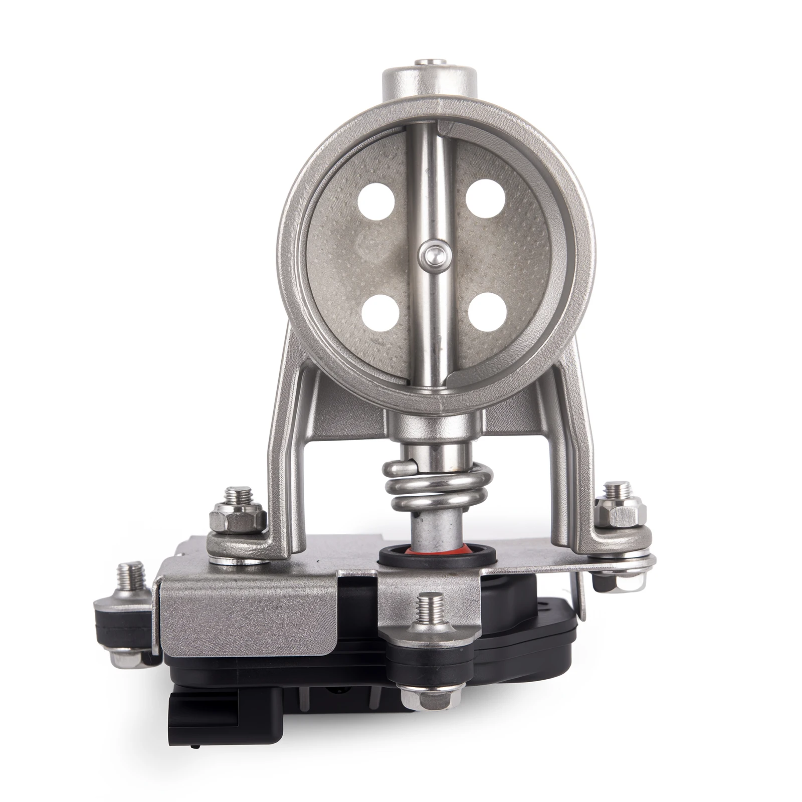 Motorcycle 4 Holes Electric Exhaust Control Valve Electric Valve Unit with Switch Excellent Sealing Exhaust Control Valve
