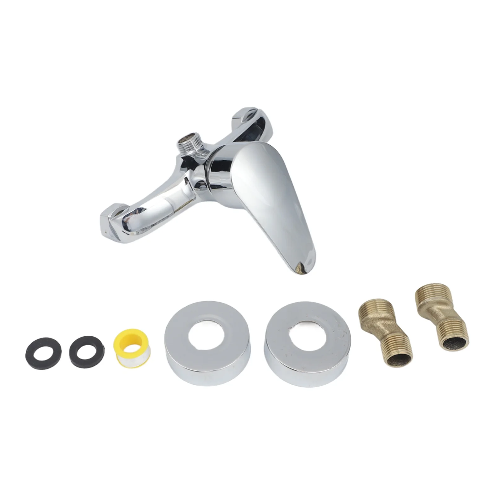 Wall Mounted For Shower Mixer Faucet with Dual For Hot Cold Controls and G1/2 Inlet for Bathtub and For Shower Room Use