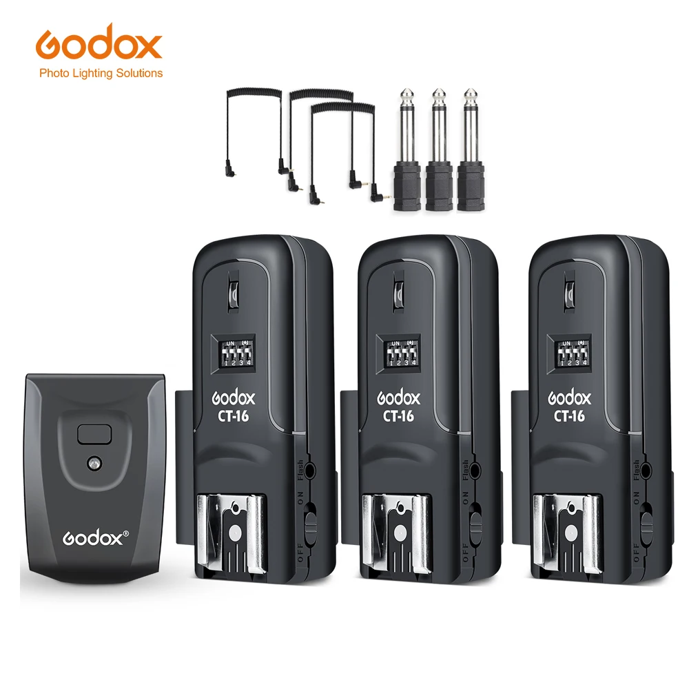 Godox CT-16 – Déclencheur Flash Sans Fil 16 Canaux 433MHz Pour Canon Nikon Pentax Olympus Sigma
