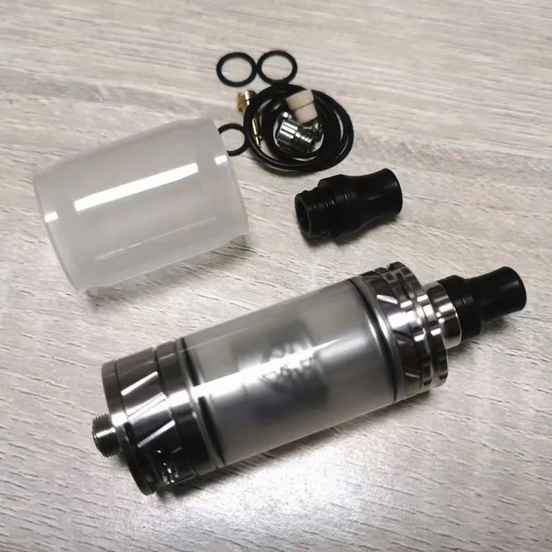 YFTK Penodat V.1 pro RTA Tam Set Yeniden Yapılabilir Atomizer 4ml/5.5ml 22mm/24mm MTL DL SS316 PEEK İzolatörler PC Dekoratif Yedek Parça
