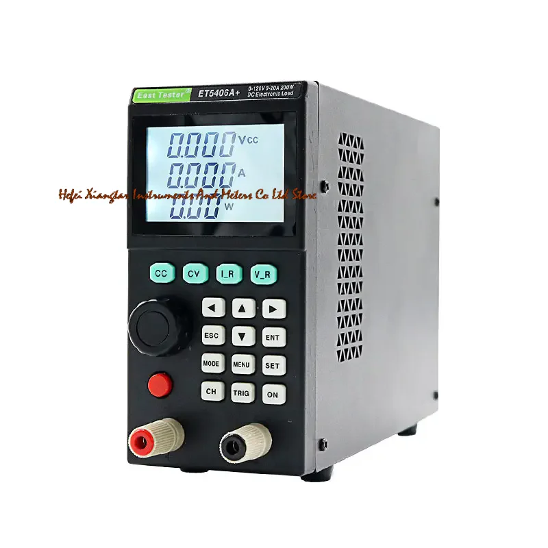 

Economy model ET5406A+/ET5407A+ 200W/120V/20A Signal channel Programmable DC Electronic Load 180V/30A/200W