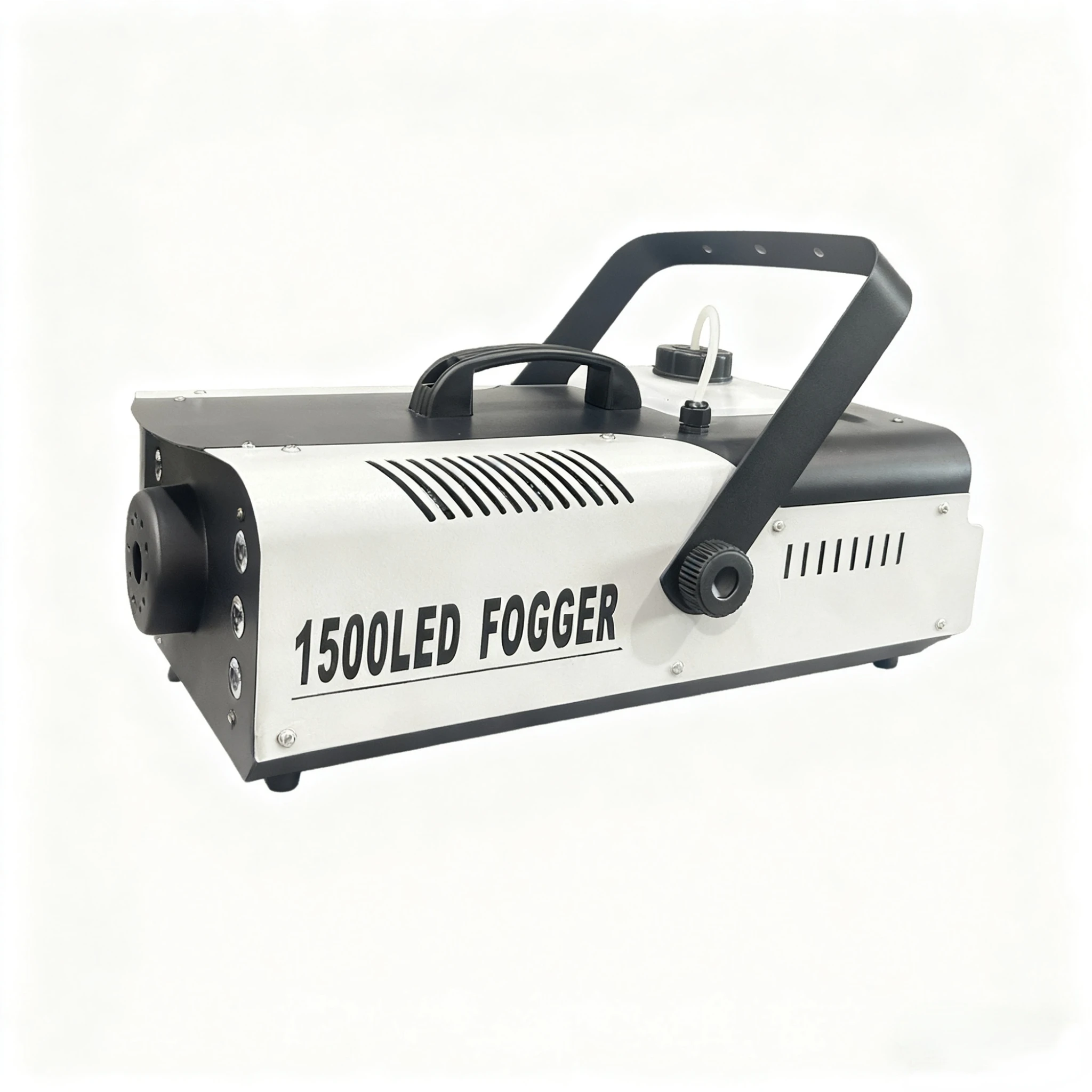 

Hot-selling MINGLANG 1500W Multicolor Smoke Machine 6 LEDs Remote/Manual Control 110V-220V 1-Year Warranty 10-15m