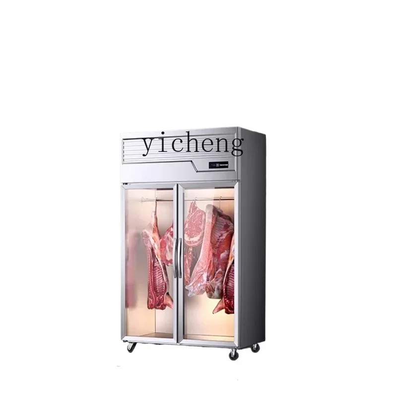 cc25 hanging meat cabinet commercial refrigerated fresh meat cabinet frozen pork beef and sheep fresh-keeping display cabinet