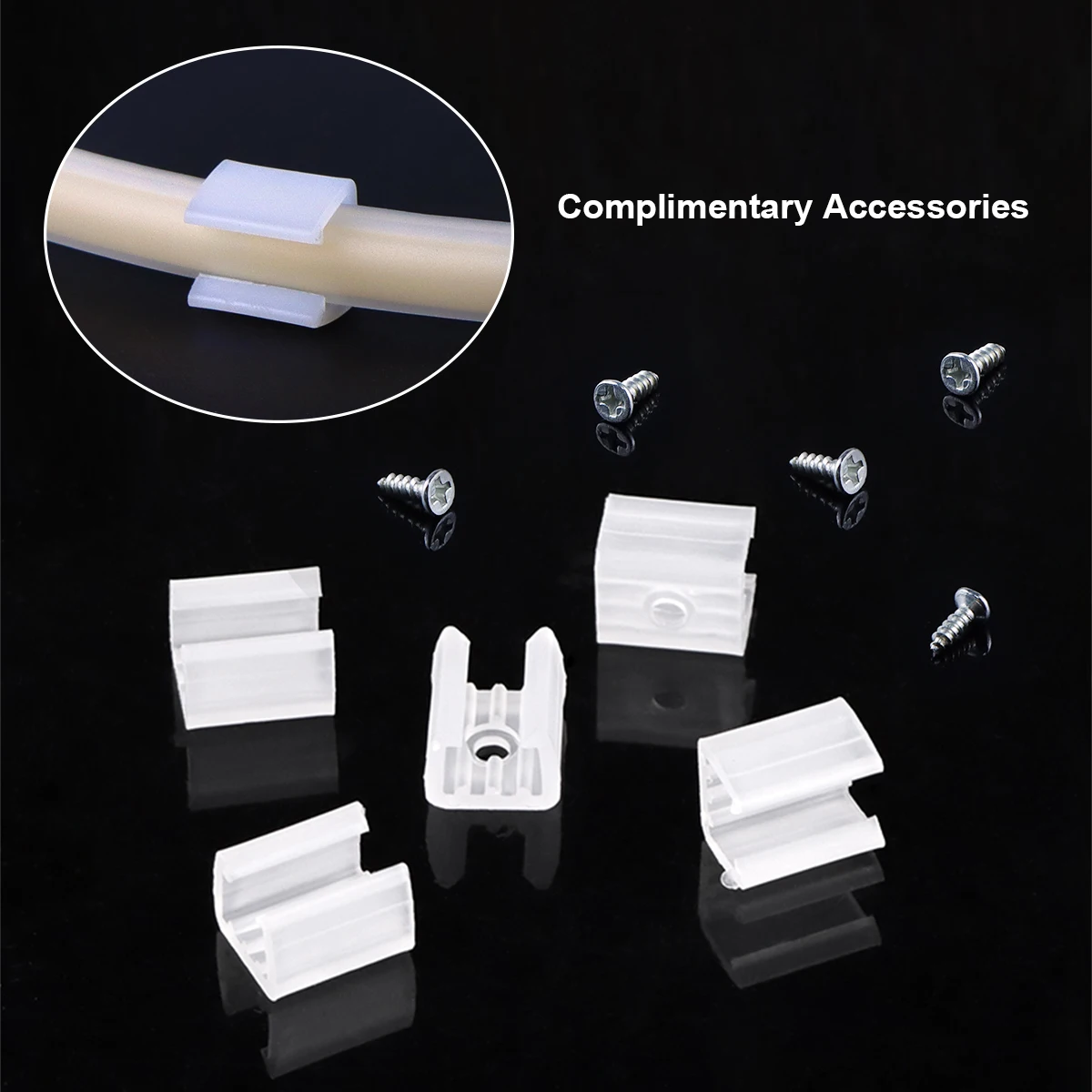 220V 屋外防水 COB LED ストリップライト CRI RA90 288LEDs/m 柔軟なテープランプルームキッチンキャビネットバックライト