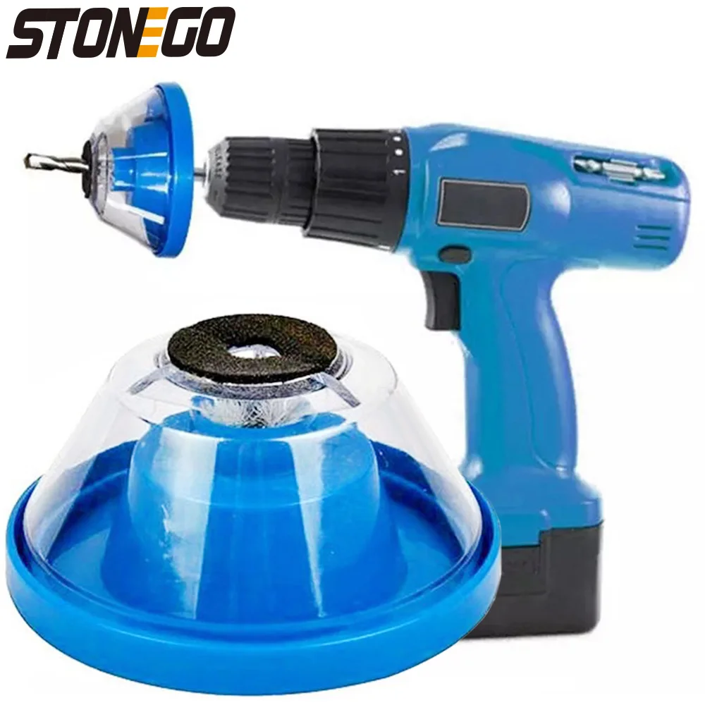 

STONEGO Drill Dust Collector Cover - Dust Proof Ash Bowl for Household Drilling and Working Tools Collection